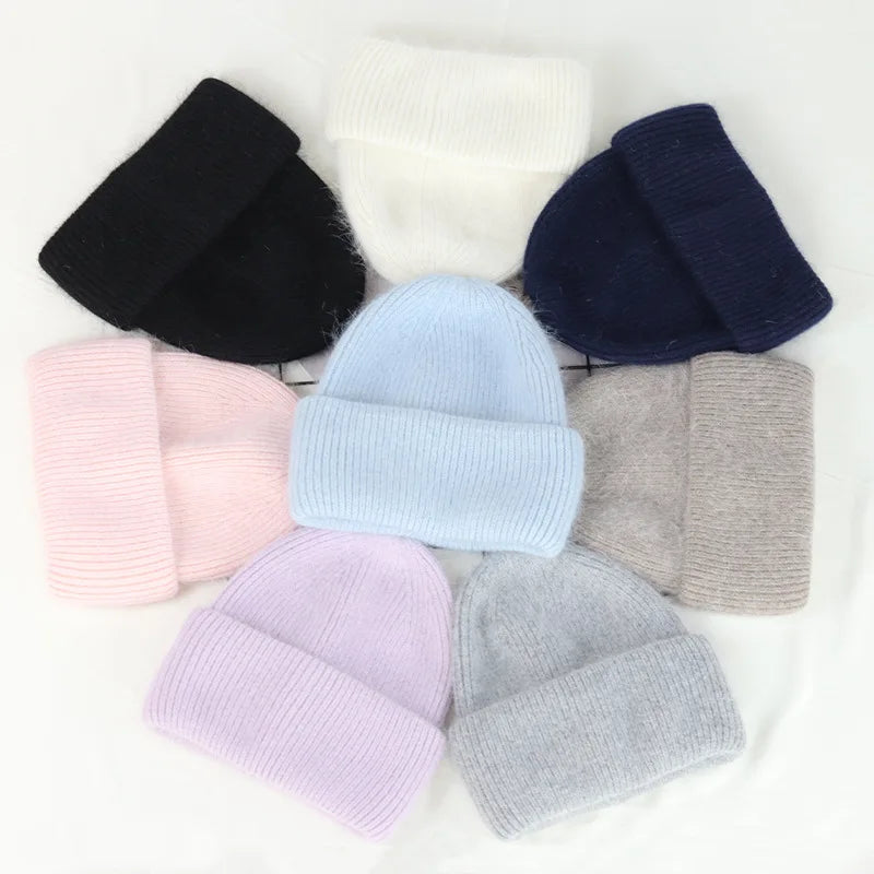 Cashmere Wool Knitted Beanie