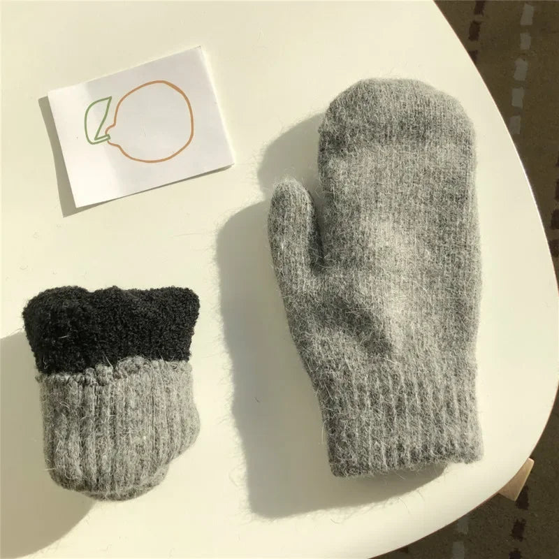 Knitted Winter Gloves